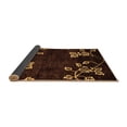 thumbnail image 2 of Ahgly Company Indoor Rectangle Abstract Brown Modern Area Rugs, 2' x 5', 2 of 4