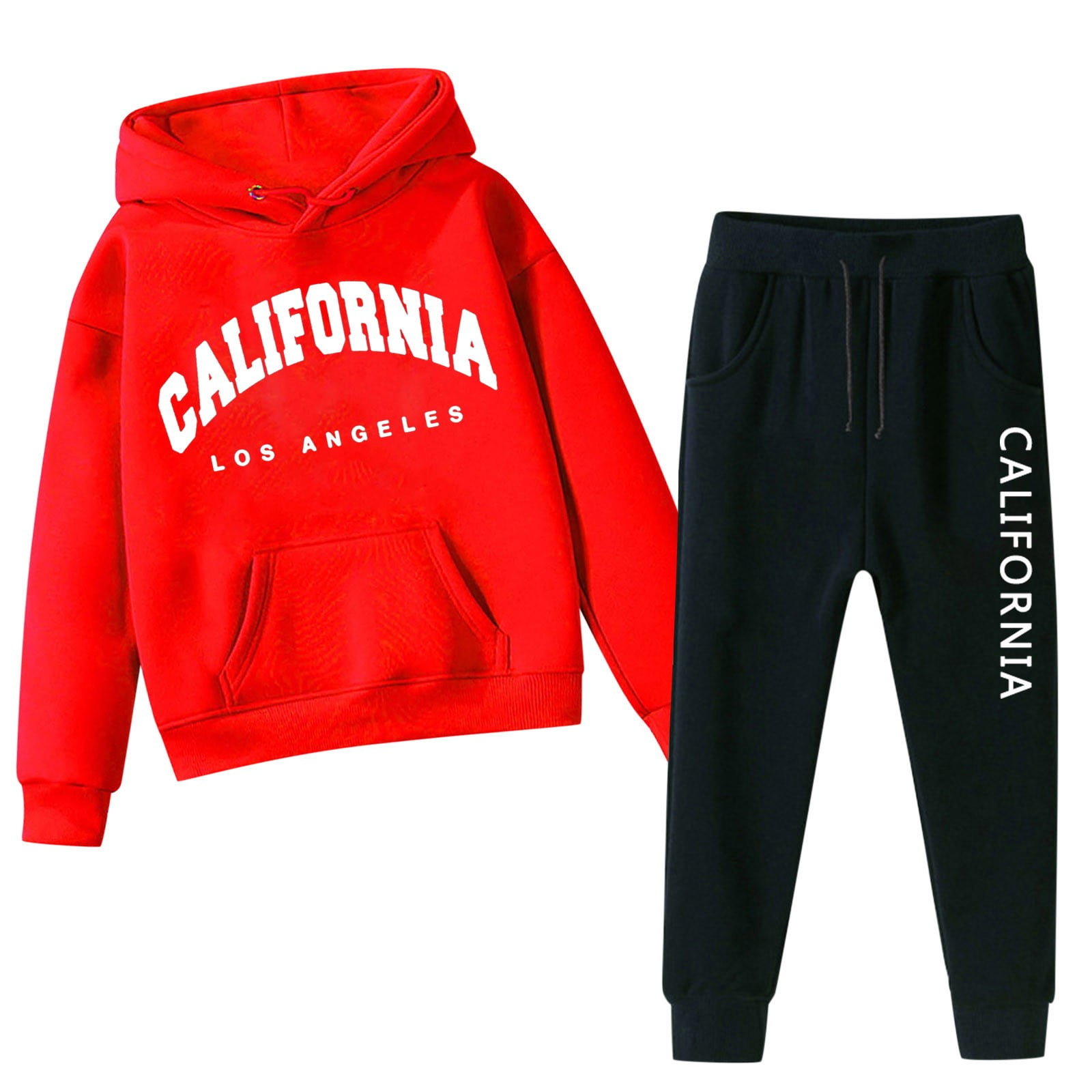 PMVFHDE Clearance Girls Pant Sets Sweatshirt Girls Kids Boys Kids