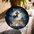 thumbnail image 3 of Happy Halloween Cairn Terrier Witch Pumpkins Bats Stained Glass Suncatcher Cairns Dog Lover Window Hanging Sign Decor - 13012, 3 of 5