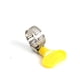 thumbnail image 3 of Juego de 10 abrazaderas de manguera de 8 a 32 mm para tuberías de agua, herramientas industriales Plata + amarillo, 3 of 9