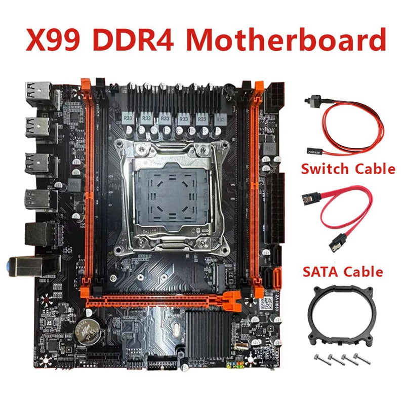 X99 Motherboard B85 LGA2011-3 Computer Motherboard 4X DDR4 REG ECC RAM Slots M.2 PCIE SATA3.0 X99 Gaming Motherboard