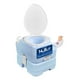 thumbnail image 1 of Inodoro Portatil de 15L para Camping y RV SereneLife, Asiento Extra Grande a Prueba de Fugas, Pulverizador, Embudo, Descarga Completa, Ranura para Teléfono, Ideal para Viajes, 1 of 7