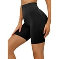 thumbnail image 4 of Women's High Waisted Shapewear Slip Shorts Thigh Slimmers Tummy Control Knickers Panties 2 Packs, 4 of 4