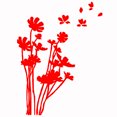 thumbnail image 5 of SPRING PARK Beautiful Flowers Car Vehicle Body Window Reflective Decals Sticker Decoration, 5 of 5