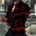 thumbnail image 1 of Camisa deportiva informal de moda para hombre, suave y cómoda, diseño de diseñador con patrón HD, nuevas camisetas para hombre, oferta especial 2024, 1 of 6