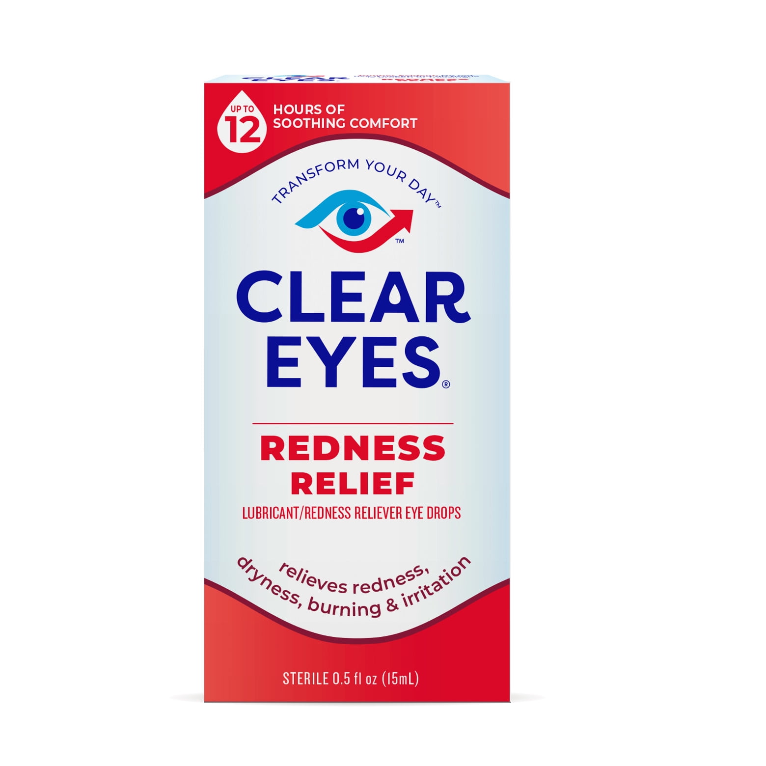 Buy Clear Eyes Redness Eye Relief Lubricant Eye Drops, 0.5 fl oz Online