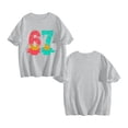 thumbnail image 4 of Six Seven Ice Cream Shirts for BoysGirls, Ice Cream Drip Tee-Funny 6 7 Short Sleeve Tops,Gray 90cm, 4 of 6