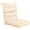 Beige, variant on Biotree 22 X 44 Inch Tufted Outdoor Patio Chair Seating Pad Comfortable Patio Chair Cushion Pad, Blue