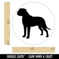 thumbnail image 2 of Bullmastiff Dog Solid Self-Inking Rubber Stamp Ink Stamper - Black Ink - Medium 1 Inch, 2 of 7