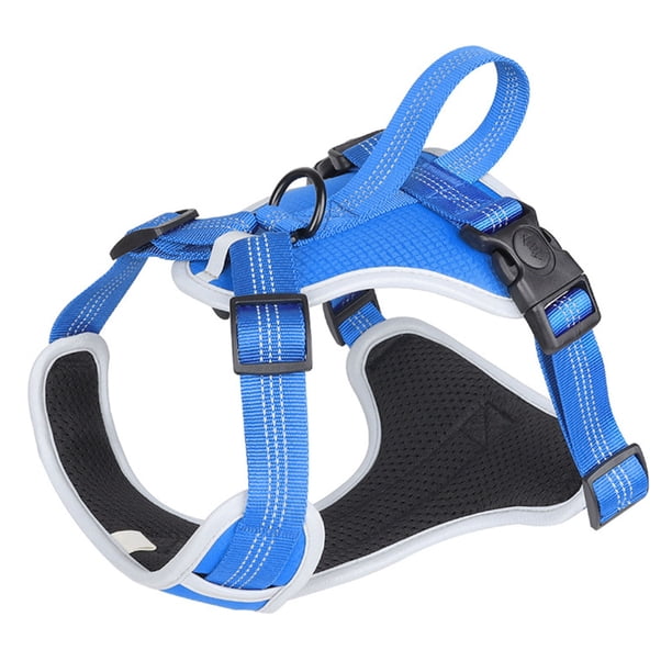 Arnés De Pecho Para Perro, Arnés Para Mascotas Con Agarre Ergonómico Reflectante Y Bloqueo Mejorado, Transpirable Para Caminar