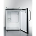 thumbnail image 3 of Freestanding residential beer dispenser, auto defrost w/digital thermostat, SS door, towel bar handle, and black cabinet; no tapping equipment included, 3 of 4