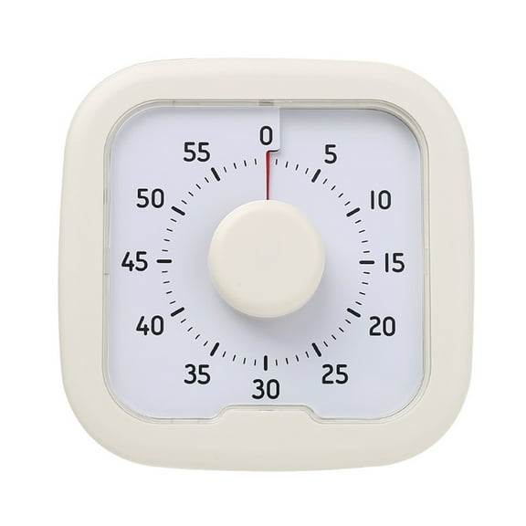 Homelife Visual Countdown Timer for Kitchen Meetings Silent Magnetic Timer Easy-to-Read Display 60 Minute Classroom Learning Timer