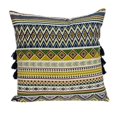 thumbnail image 1 of Parkland Collection PILD11127P Housse de Coussin Bohème Multi Couleur Carrée avec Insert en Poly - 20 x 20 x 7 Po., 1 of 2