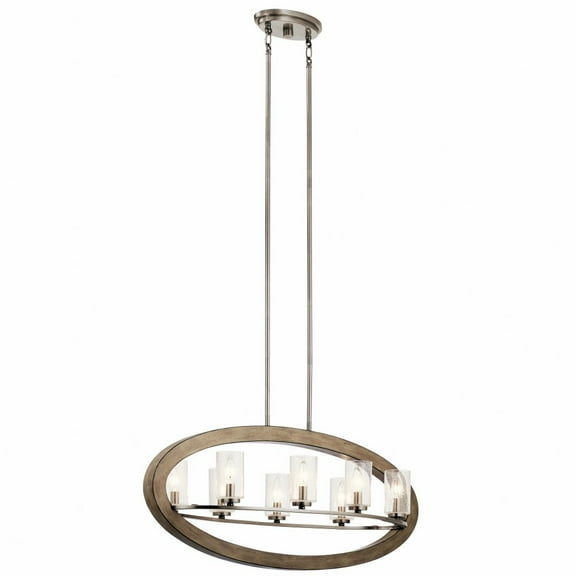 Kichler Lighting - Chandelier Linear (Double) - Rustic inspirations - 15.5