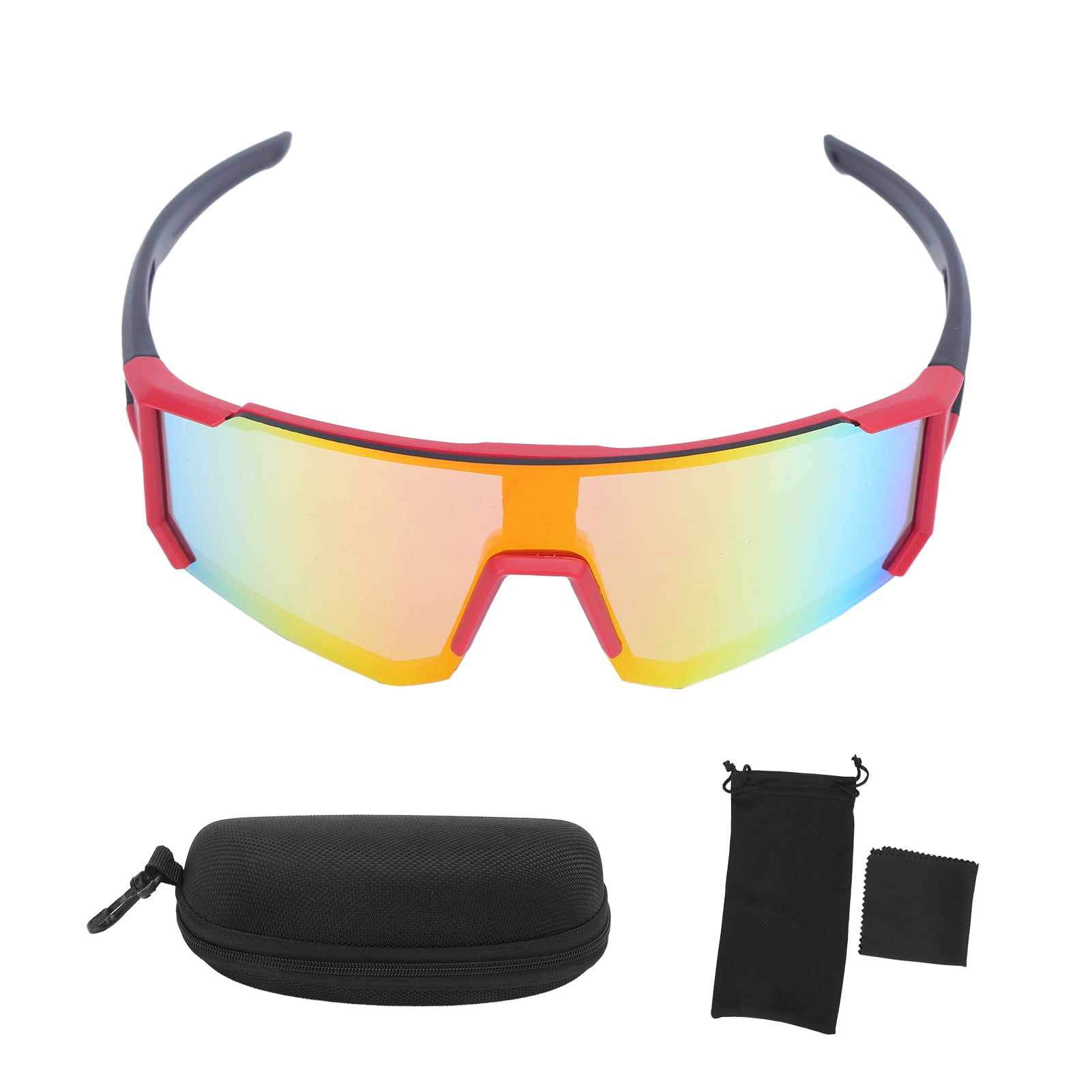 Mountain Bicycle Riding Glasses Outdoor Sports AntiUV Glasses Cycling Accessories Red