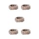 thumbnail image 3 of Guardurnaity Lazos para el cabello Banda para el sudor de cara Coral Fleece Diademas Artículos para el hogar Accesorios de estilo para Spa Cuidado de Gris 5piezas Guardurnaity CBP256507, 3 of 5
