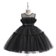 thumbnail image 4 of Vestido de Halloween para niños, vestido de princesa con lazo en la cintura y malla, vestido de bebé, 4 of 5