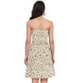 thumbnail image 3 of Dailycode Summer Dresses for Women Strapless Casual Beach Cover Ups People on Beach Tube Top Sundress, 3 of 8