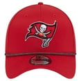 thumbnail image 2 of Men's New Era Red Tampa Bay Buccaneers Perforated 39THIRTY Flex Hat, 2 of 5