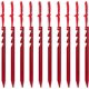 thumbnail image 1 of Estacas de aluminio para carpas, 10 unidades, estacas de aluminio para carpas, estacas de metal de triple viga resistentes, estacas para mochileros, tiendas de campaña, hamacas y toldos, bricolaje, 1 of 7