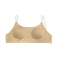 thumbnail image 1 of Invisible Low Back Off-Shoulder Bra, Seamless Backless Strapless Multiway Bra with Clear Adjustable Straps for Party Wedding Dresses, Nude Push Up Lift, 1 of 8