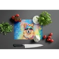 thumbnail image 3 of Pomeranian Hippie Dawg Glass Cutting Board Large 12 in x 15 in, 3 of 5