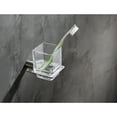 thumbnail image 2 of ANZZI Essence Series 4.63 x 3.25 In. Toothbrush Holder in Brushed Nickel, 2 of 4