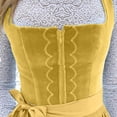 thumbnail image 6 of Women's Traditional Bavarian Dirndl Dress Oktoberfest Cosplay for Themed Parties, 6 of 7