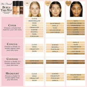 Too Faced Born This Way Super Coverage Multi-Use Longwear Concealer Light Beige