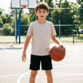 thumbnail image 5 of HuaAngel Boys Athletic Shorts 5 Pack Breathable Quick Dry Basketball Shorts with Elastic Waist for Youth Boys Size 6-14, 5 of 5
