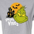 thumbnail image 3 of The Grinch - Grinch Spooky Vibes - Juniors Cropped Cotton Blend T-Shirt, 3 of 5