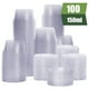 thumbnail image 1 of Vasos desechables de gelatina, vasos de plástico con tapas, recipientes para condimentos, 100 Uds., 1 of 6