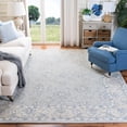 thumbnail image 2 of SAFAVIEH Micro-Loop Calista Oriental Area Rug, Blue/Beige, 7' x 7' Square, 2 of 11