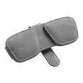 thumbnail image 1 of ¡Precios en Caída!, Clip para gafas de visera solar para coche, de gamuza, para guardar gafas, magnético, universal, con doble tarjeta Akmoler, 1 of 8