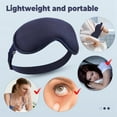 thumbnail image 4 of Hot Compress and Massage Eye Mask Electric Heated Eye Massager for Relieve Eye Strain Dark Circles Sleeping Eyeshades, 4 of 9