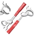 thumbnail image 1 of Clé de Salle de Bain 1/2 Pcs, Système de Douilles Interchangeables à Têtes Multiples, Clé à Tuyau à Double Tête avec Ouverture Réglable de 86 mm, Outil de Réparation pour Robinet et Valve, 1 of 8