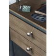 thumbnail image 3 of Goo-Ki 1.4 Inch (35 MM) Oval Antique Silver Drawer Knobs, Modern Zinc Alloy Cabinet Knobs for Dresser,Wardrobe & Cupboard, 6 Packed, 3 of 6