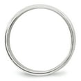 thumbnail image 2 of 14KW 8mm Milgrain Half Round Band Size 11.5 in 14k White Gold, 2 of 3