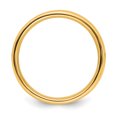 thumbnail image 2 of 925 Sterling Silver Gold Stackable Ring Smooth, 2 of 8