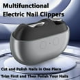 thumbnail image 2 of Hewelth Electric Nail Clipper, Smart Nail Clipper,3-in-1 Multi Function with LED Light & Storage Box,for Seniors Kids,Painless Toenail Trimmer for Thick Nails, 2 of 7