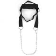 thumbnail image 2 of Neck Training Exerciser, Neck Harness Heavy Duty D Rings Triple Strap Design  For Fitness, 2 of 8
