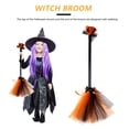 thumbnail image 3 of Bsvklp Escoba Halloween Accesorios Creativos Y Elegantes para Mascaradas (naranja), 3 of 9
