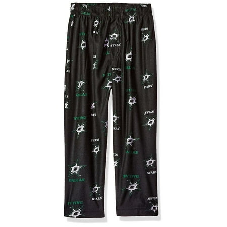 

NHL Dallas Stars Boys Sleepwear Pajama Pants Size Medium: M/Black