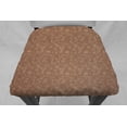 thumbnail image 3 of Splatter Dining Room Chair Back Covers or Seat Covers by Penny's Needful Things (Both Chair Back & Seat Cover) (17 W x 16 H CHAIR BACK) (Chocolate Brown), 3 of 3