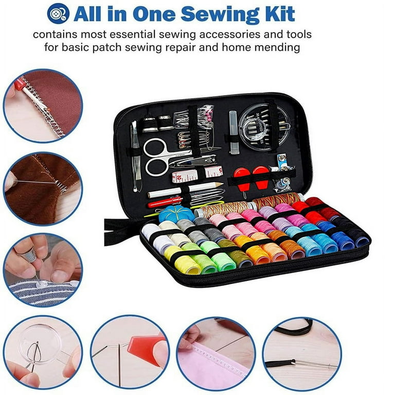 Sewing Kits Diy Multi-Function Sewing Box Set For Hand Quilting Stitching  Embroidery Thread Sewing Accessories Sewing Kits 