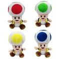 thumbnail image 5 of Muñeco de peluche de Anime Super Mario Bros Luigi de 18 a 25 cm, figuras de juego, decoración, almohada para niños, juguetes de peluche suaves, regalos de cumpleaños, 5 of 5
