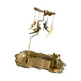 thumbnail image 3 of Candelabro giratorio con bandeja, candelabro giratorio, almacenamiento, soporte para , candelabro giratorio para Acción de Gracias ángel de oro, 3 of 8