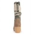 thumbnail image 4 of MUK LUKS Women's Vermont Stowe Wedge Boots - Sand, 8, 4 of 9