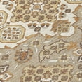 thumbnail image 2 of HomeRoots 622903 3 x 5 ft. Taupe Copper & Beige Medallion Washable Traditional Indoor & Outdoor Rectangle Area Rug, 2 of 9