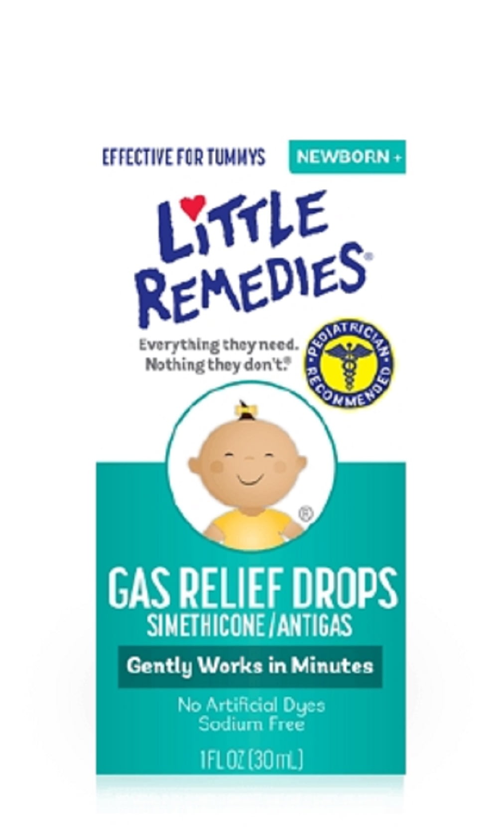 Little Remedies Gas Relief 40 mg / 0.6 mL Strength Drop 1 oz